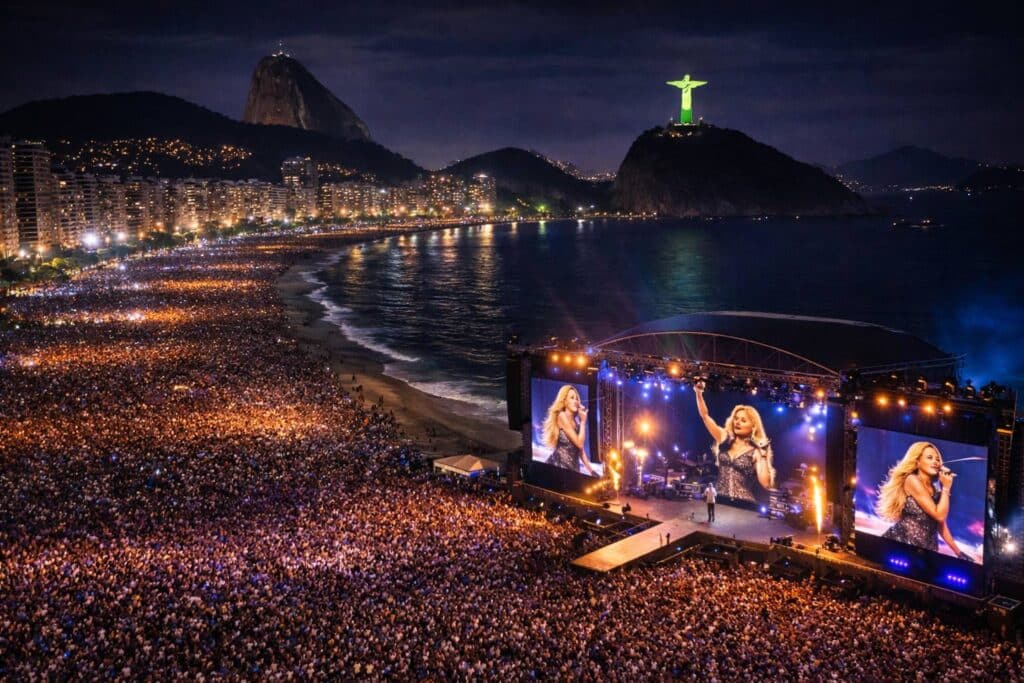 Show Shakira Rio de Janeiro