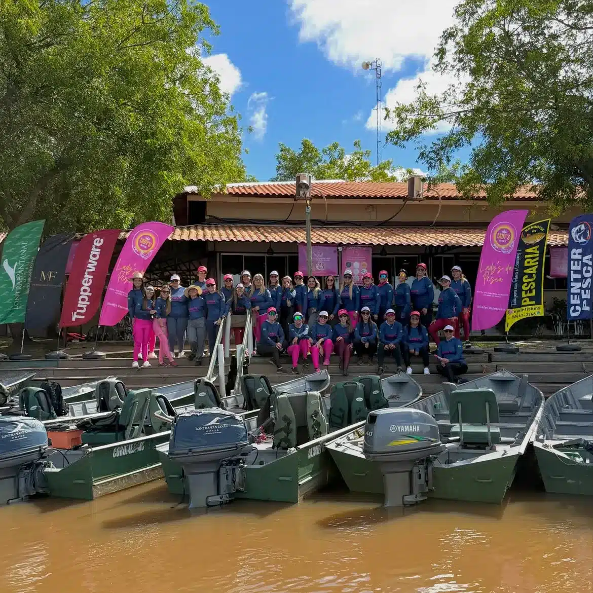 Mulheres na pesca esportiva