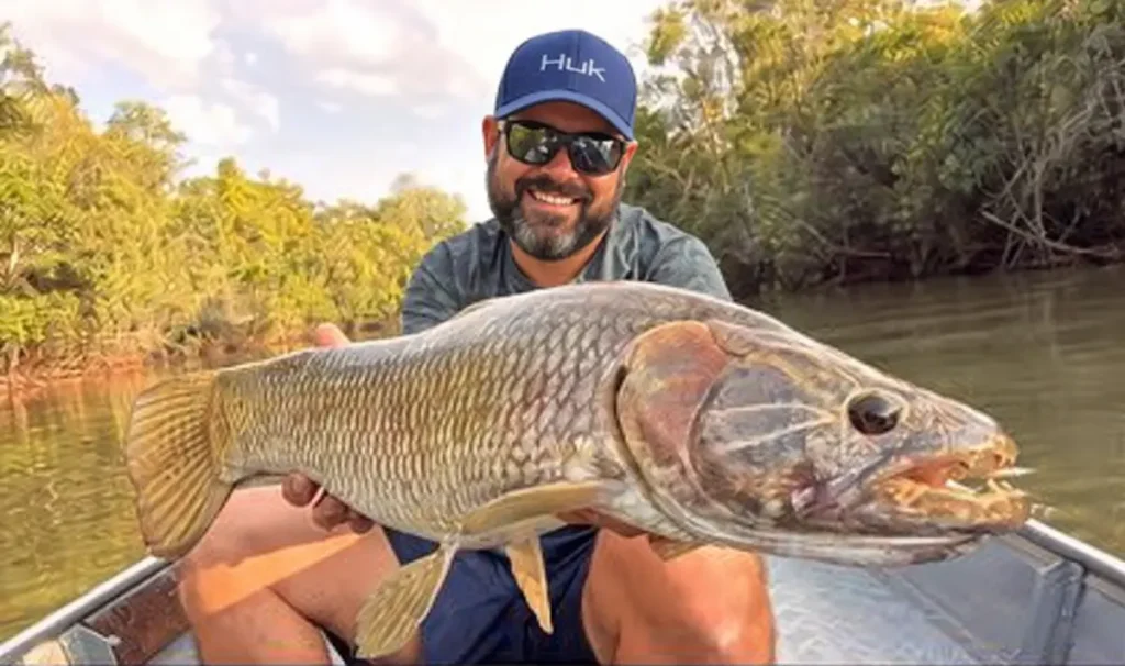 Pesca esportiva no Rio Juruá